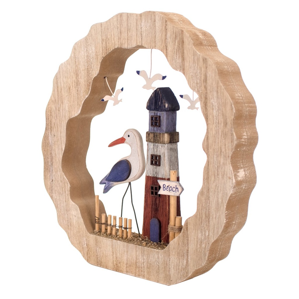 Adorno faro gaviota