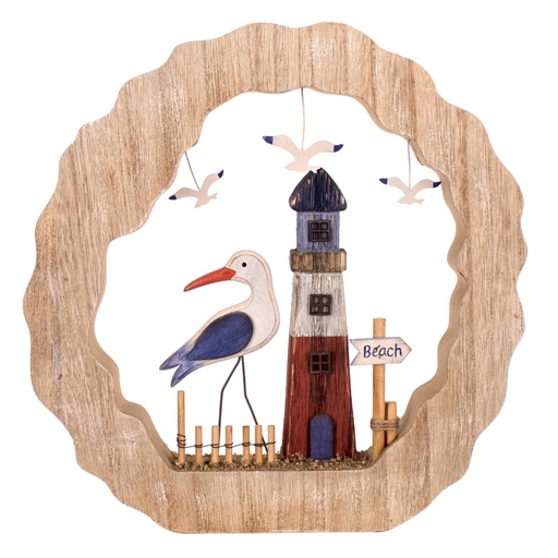 [7272512] Adorno faro gaviota